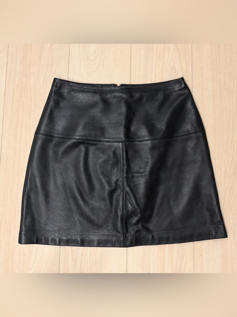 Ted Baker A-Line Leather Skirt